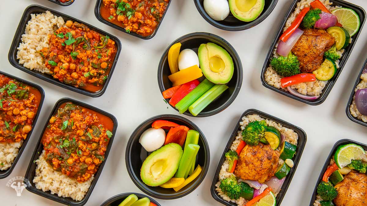 a table of meals